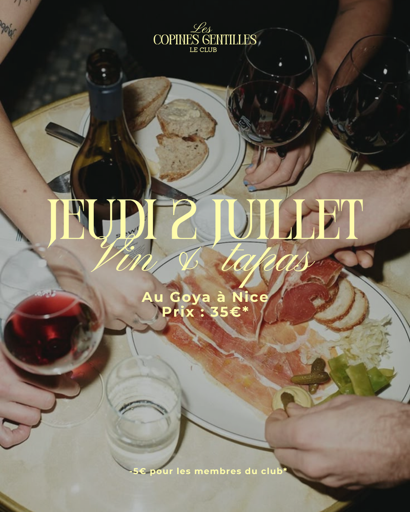 JEUDI 2 JUILLET - Soirée bar à vins Nice 35€