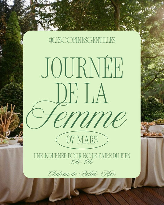 07.03.27-Wellness day women's day 80€ (25€ d'acompte)