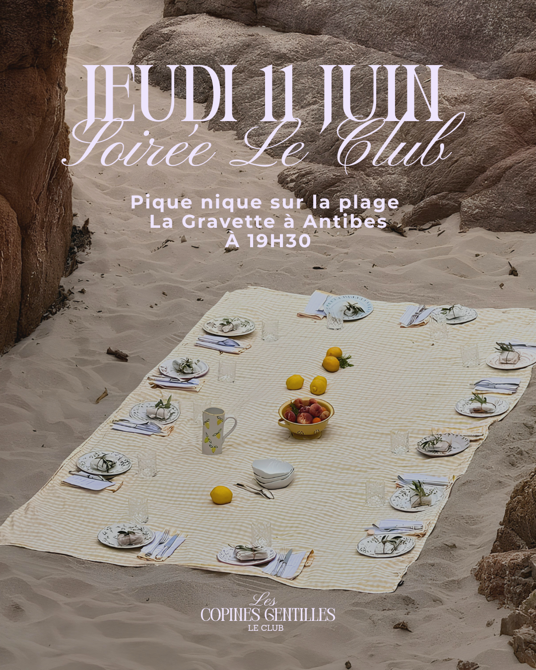 11 JUIN -PIQUE-NIQUE LE CLUB — ÉVÉNEMENT MEMBRES