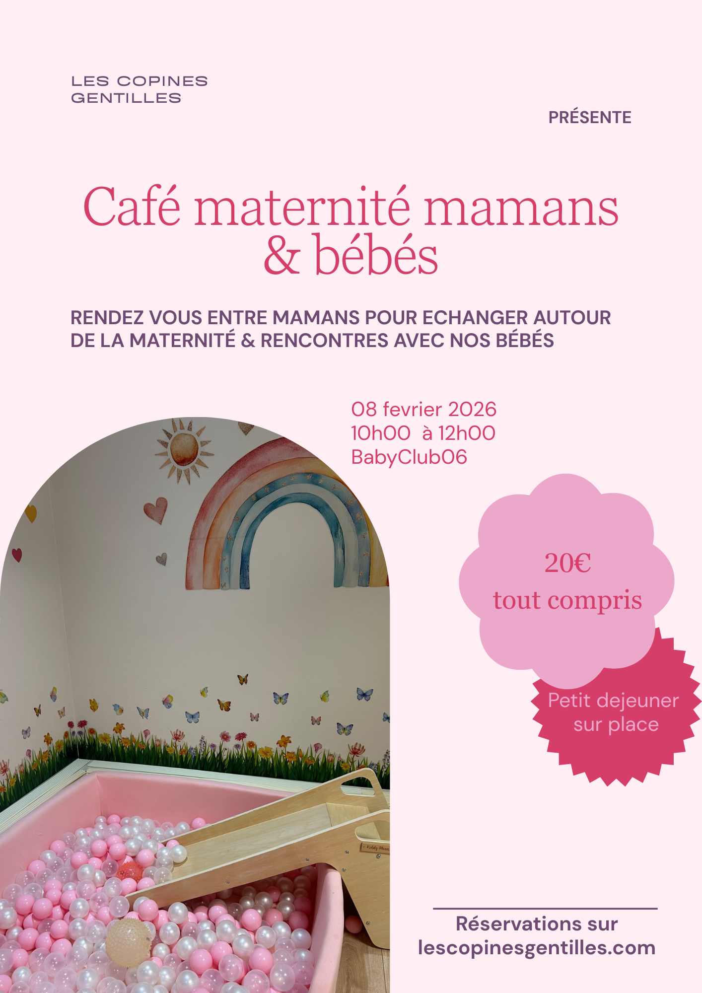 08.02.26-Café maternité rencontres mamans & bébés 20€