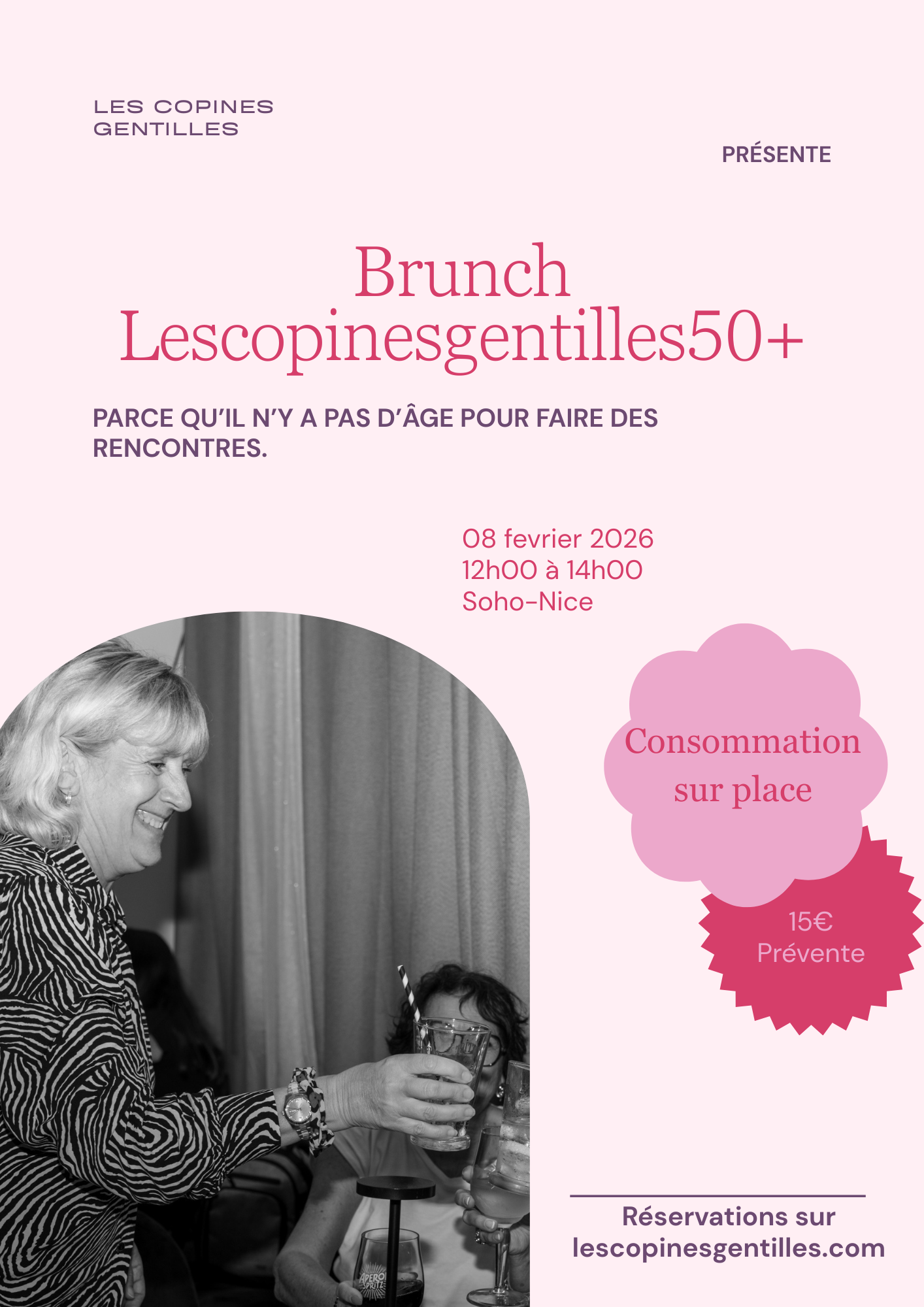 08.02.26 Brunch 50+ Soho Nice 15€