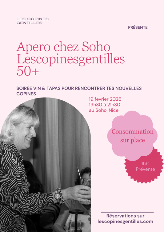 19.02.26-Apero 50+ Soho Nice 15€