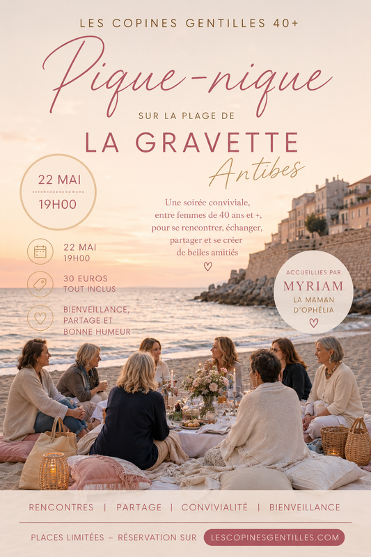 Pique-nique à Antibes à partir de 40ans & + (30€ tout inclus)