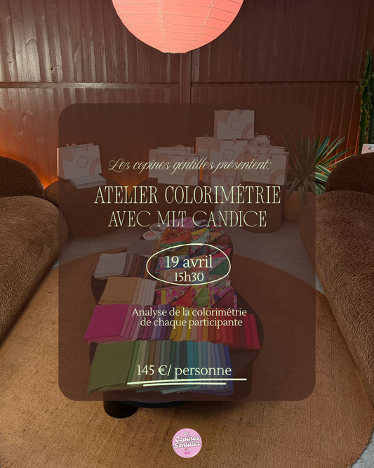 19.04.26- Atelier colorimétrie à Vence-145 €