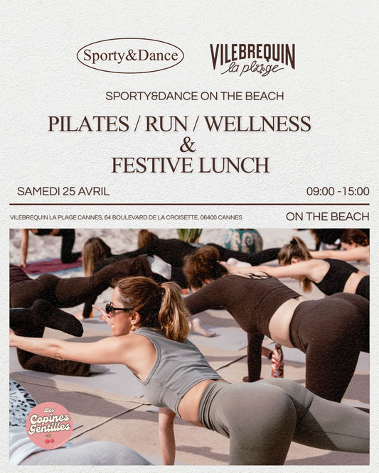 25.04.26-PILATE/ WELLNESS & FESTIVE LUNCH ON THE BEACH 40€